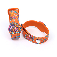 full colour silicone wristbands